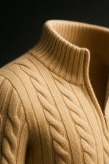 Medici Cable Knit Jumper Beige