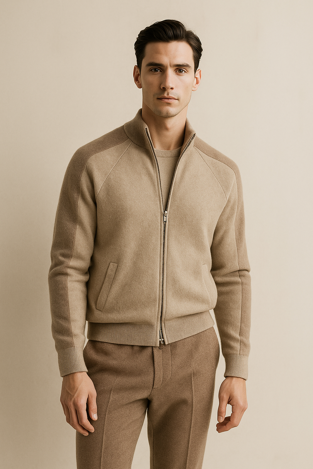Amli Cashmere Set Beige