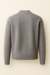 Classic Half Zip Beige