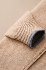 Classic Half Zip Beige