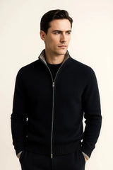 Classic Half Zip Black
