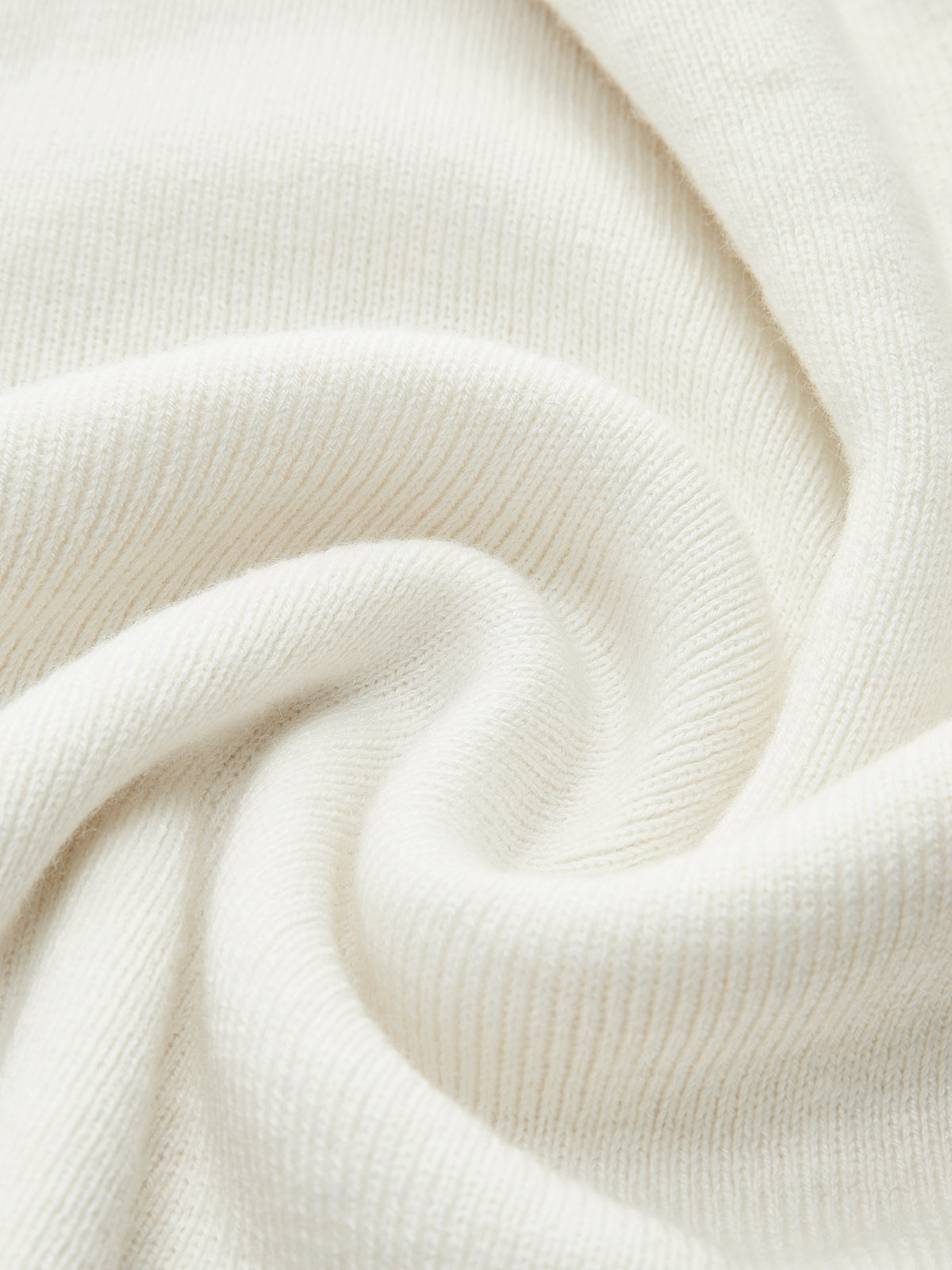 Ella - Wool-Blend Asymmetrical Neck Knit Top