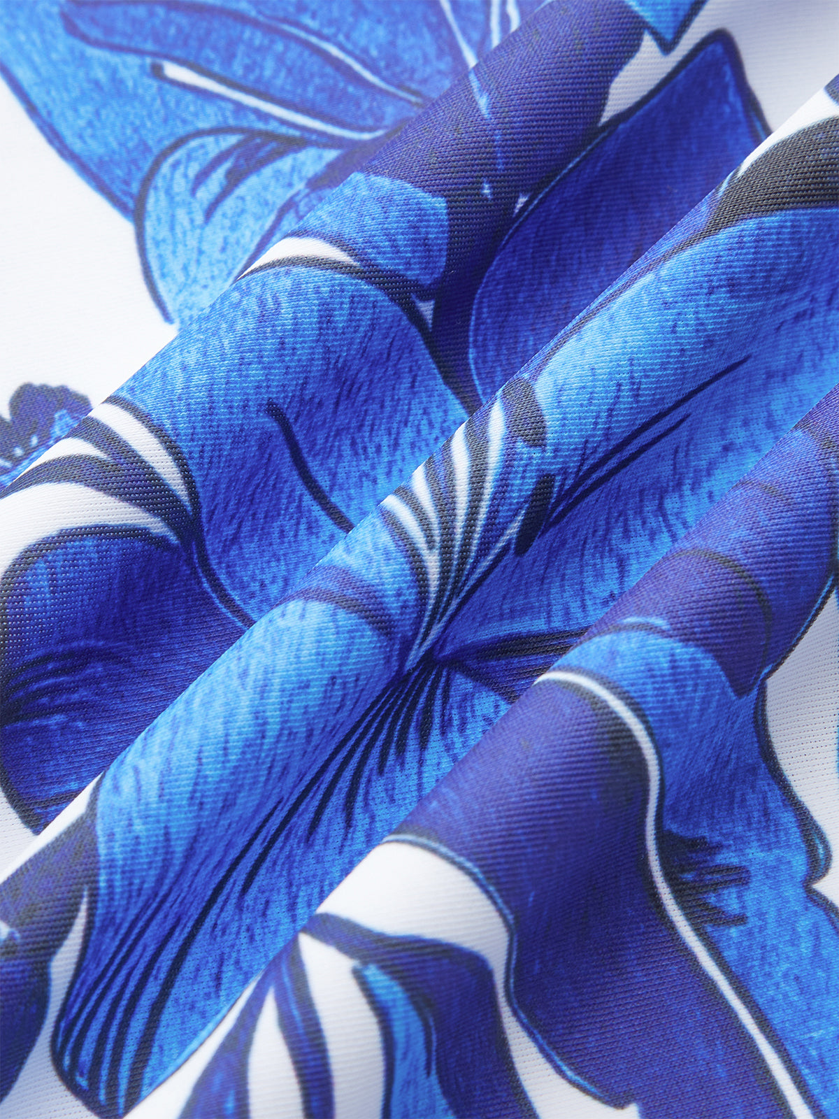 Olivia - Floral Print Back Tie One-Piece Swimsuit With Cover-Up Skirt