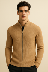 Roma Cashmere Cardigan Khaki