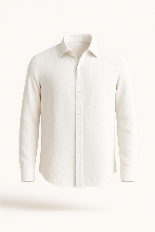 Firenze Cotton Shirt White