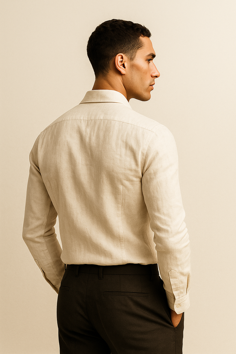 Capri Linen Shirt White