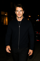 Morenzi Zip Cardigan Navy