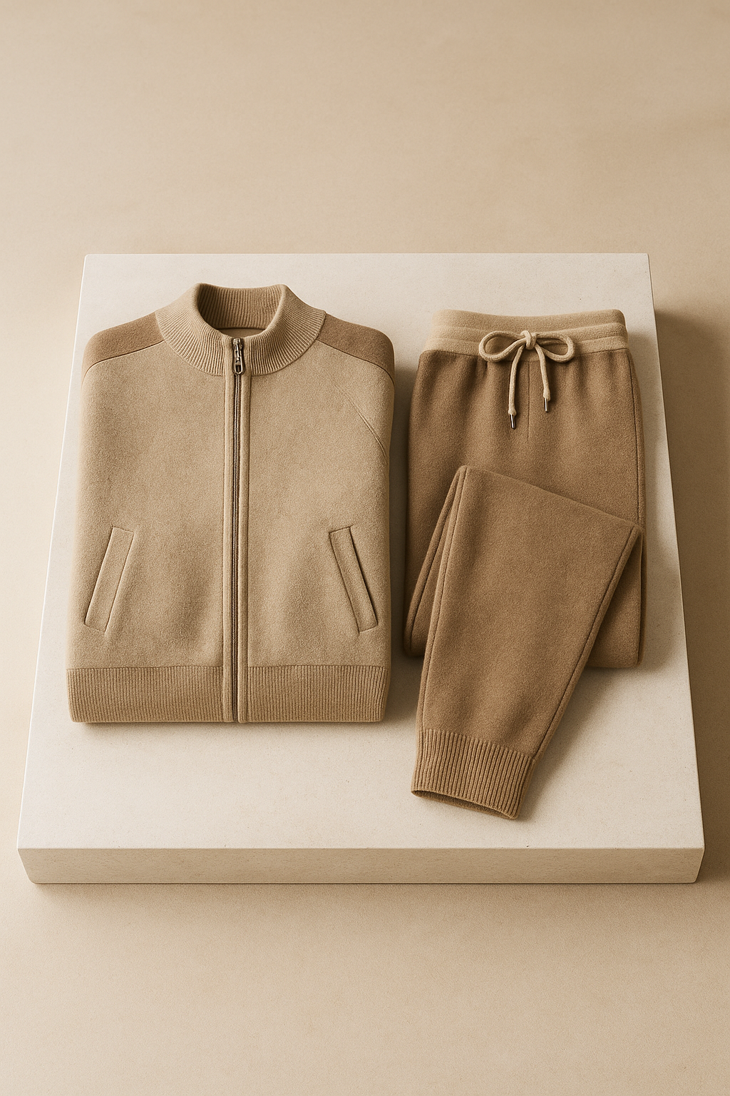 Amli Cashmere Set Beige