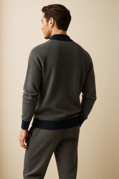 Amli Cashmere Set Navy