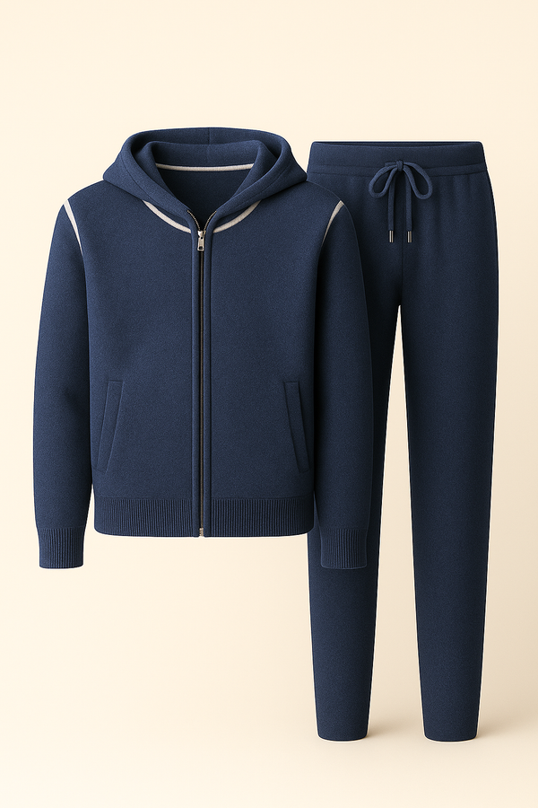 Amli Cashmere Set Navy