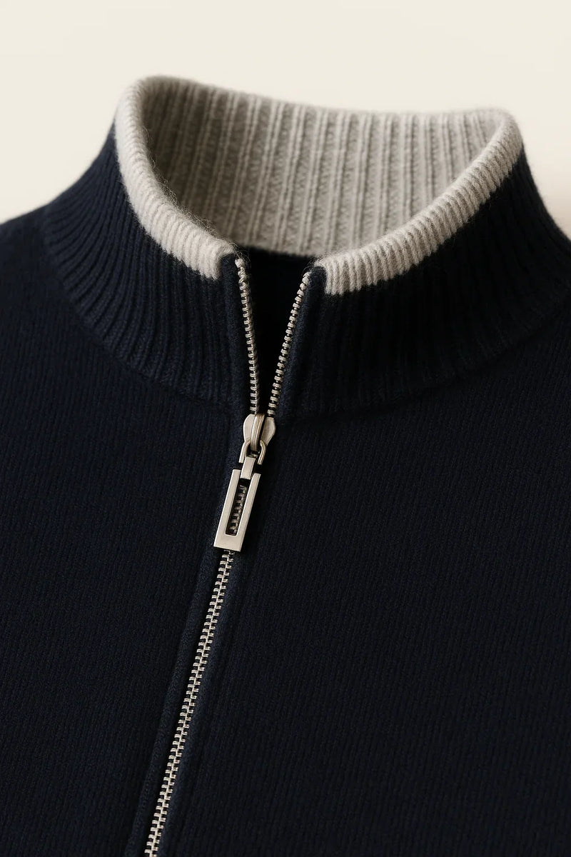 Classic Half Zip Black