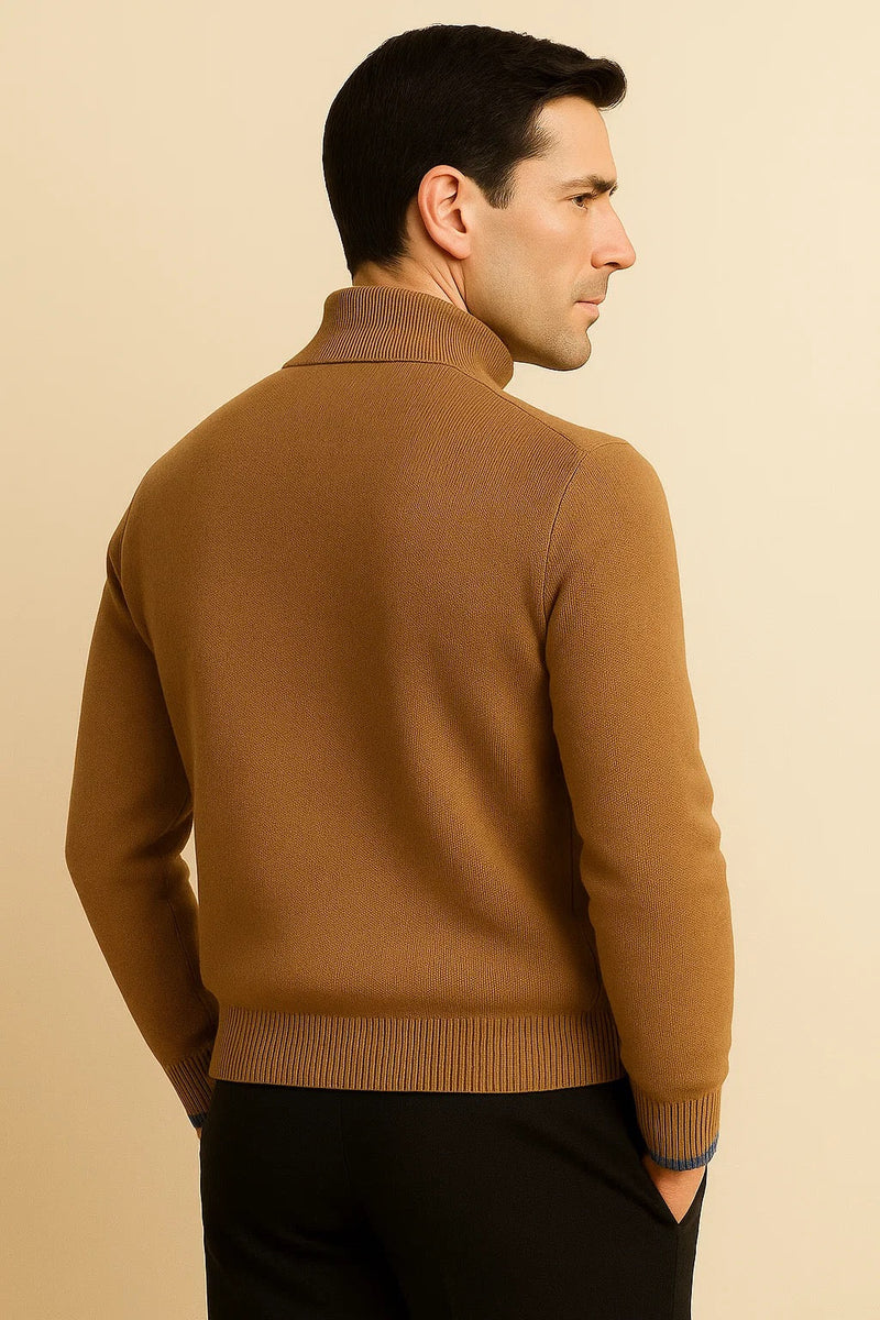 Morenzi Zip Cardigan Beige