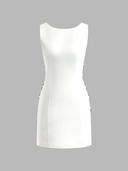 Eliana - O-Ring Cutout Sleeveless Dress
