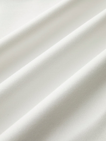 Audrey - Solid Asymmetrical Straight Leg Pants Set