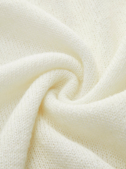 Zoe - Hollow Draped Snug Knit Top