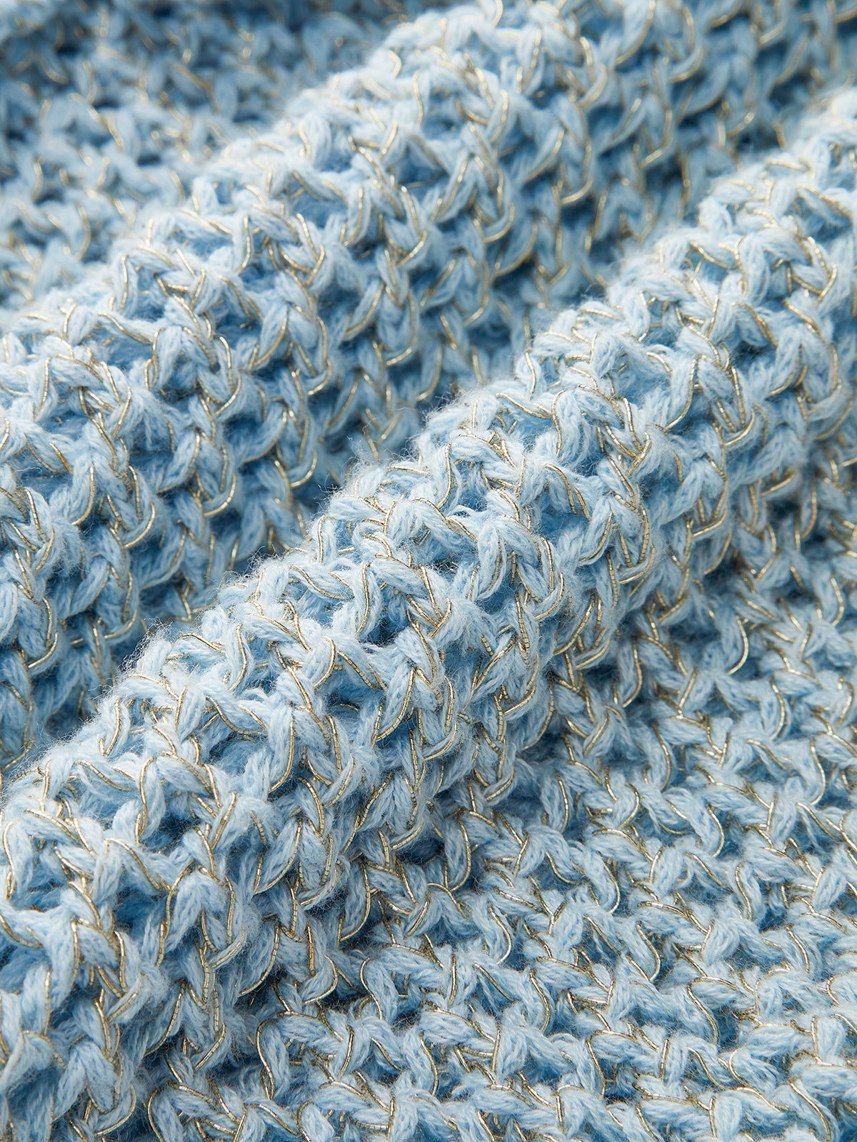 Scarlett - One-Shoulder Floral Crochet Knit Top