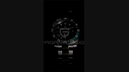 Amli Morelli Pagani Swiss Watch – Green/Black Dial Stainless Steel